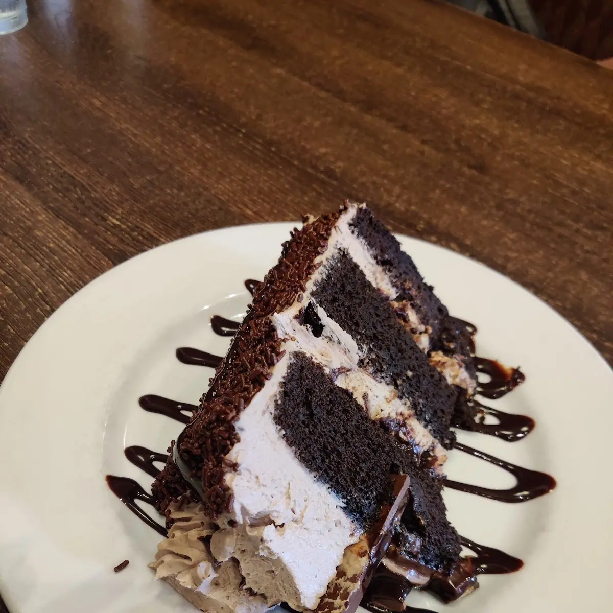 Toasted Coconut Chocolate Cake