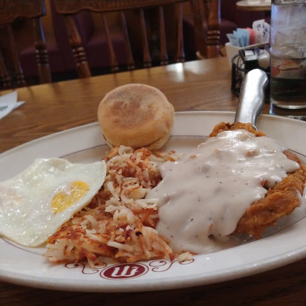 Chicken Fried Steak & Eggs