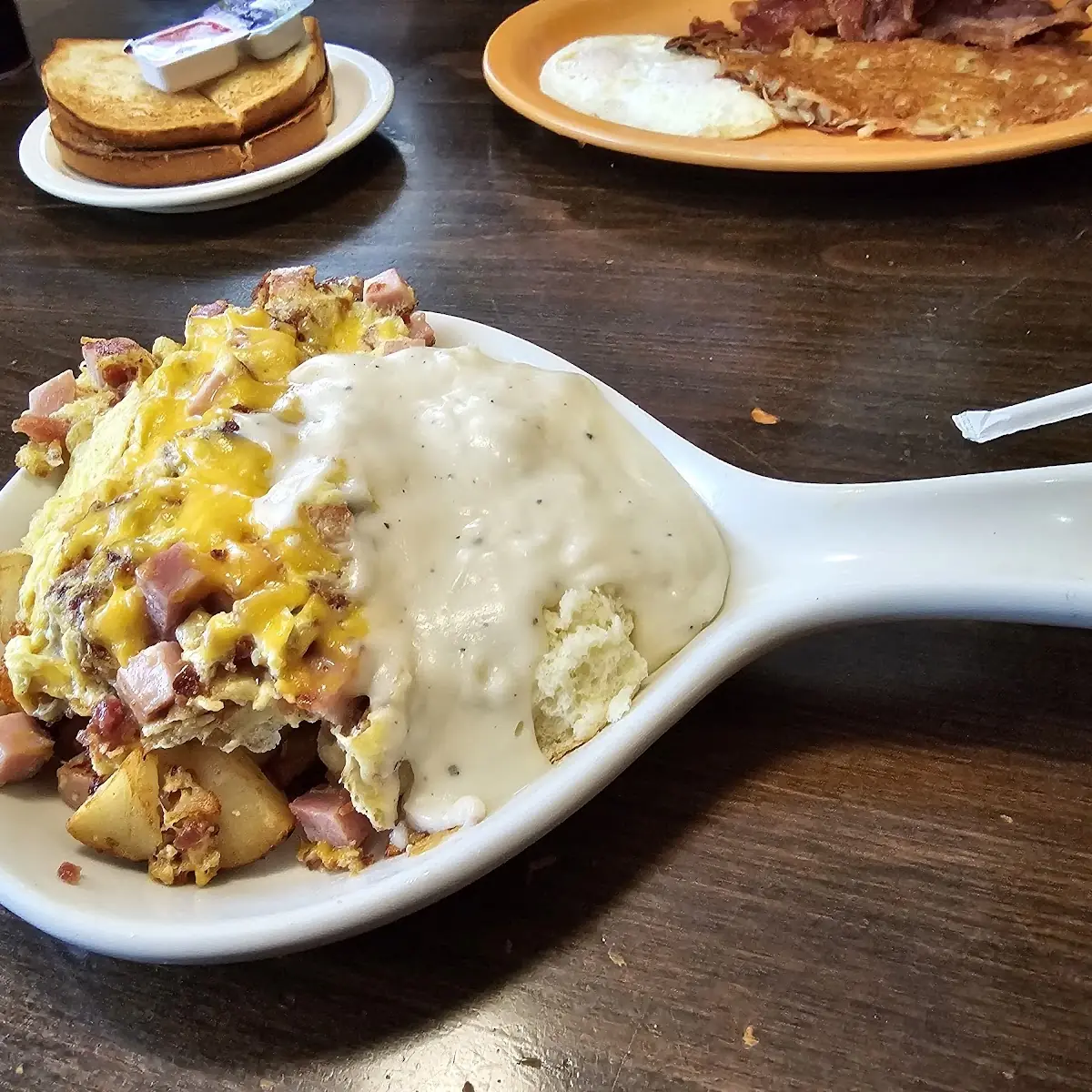 Ground Round Steak & Eggs