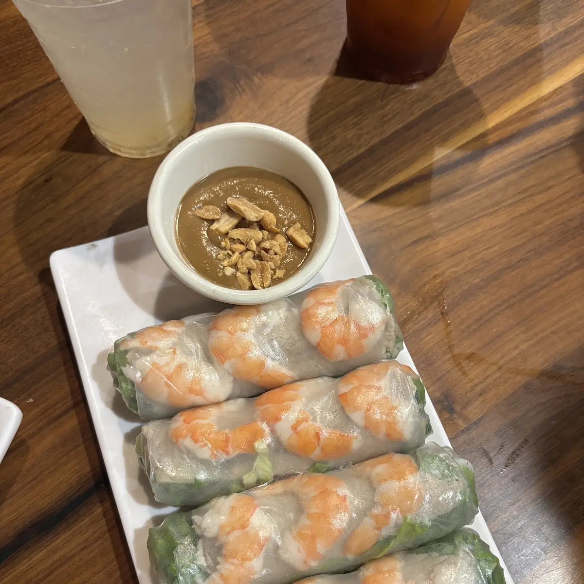 Shrimp and Meat Spring Rolls