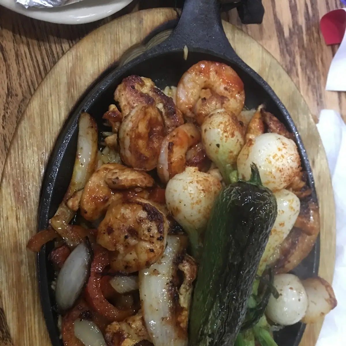 Shrimp and Chicken Fajitas