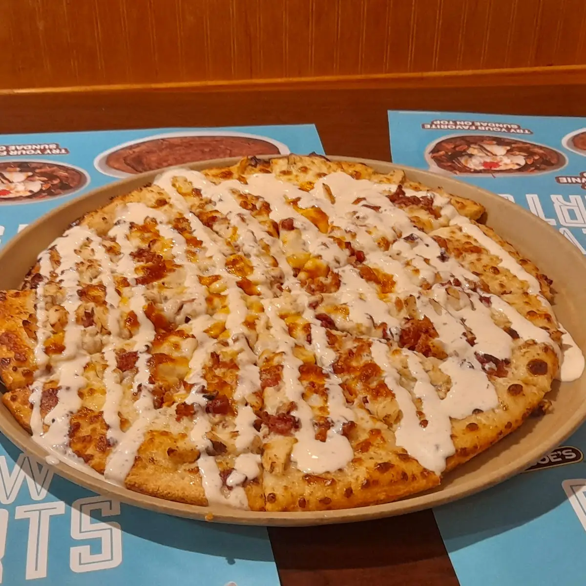 Ranch Sauce Pizza