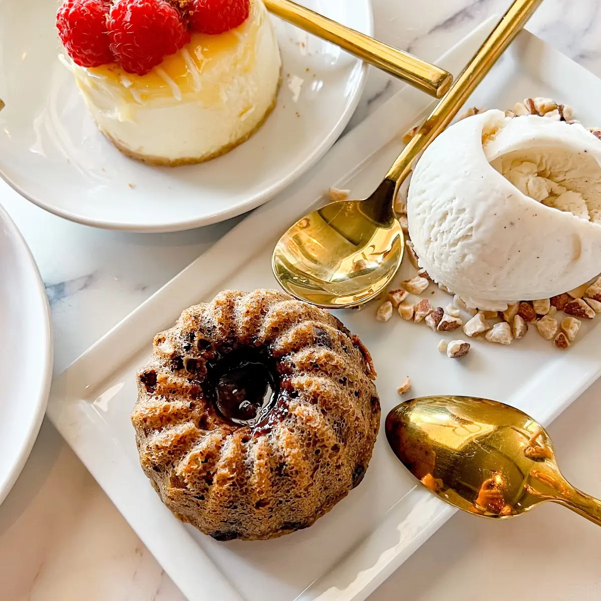 Chocolate Banana Lava Cake