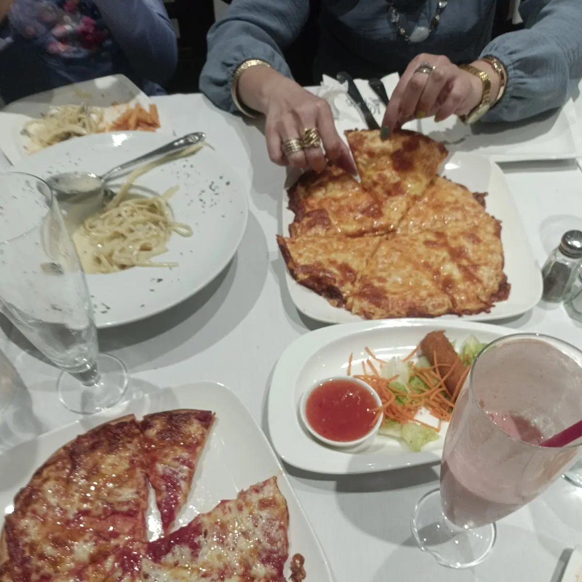 Vodka Pizza and Margarita