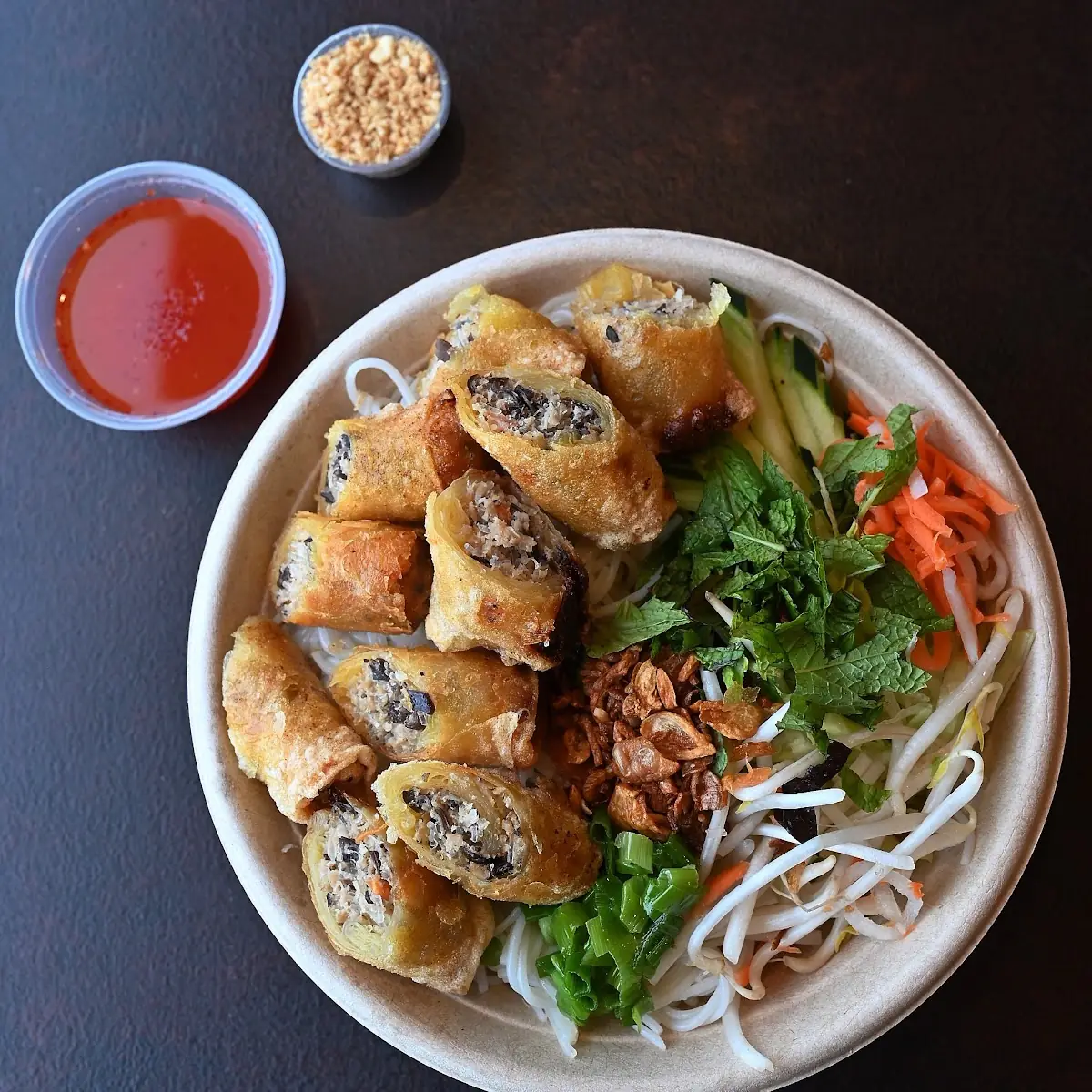 Eggrolls Vermicelli Bun Cha Gio