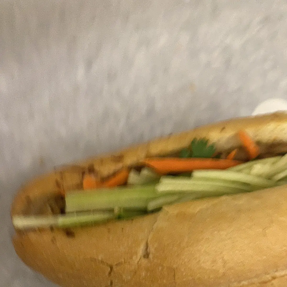Veggie Delight Sandwich Banh MI Chay