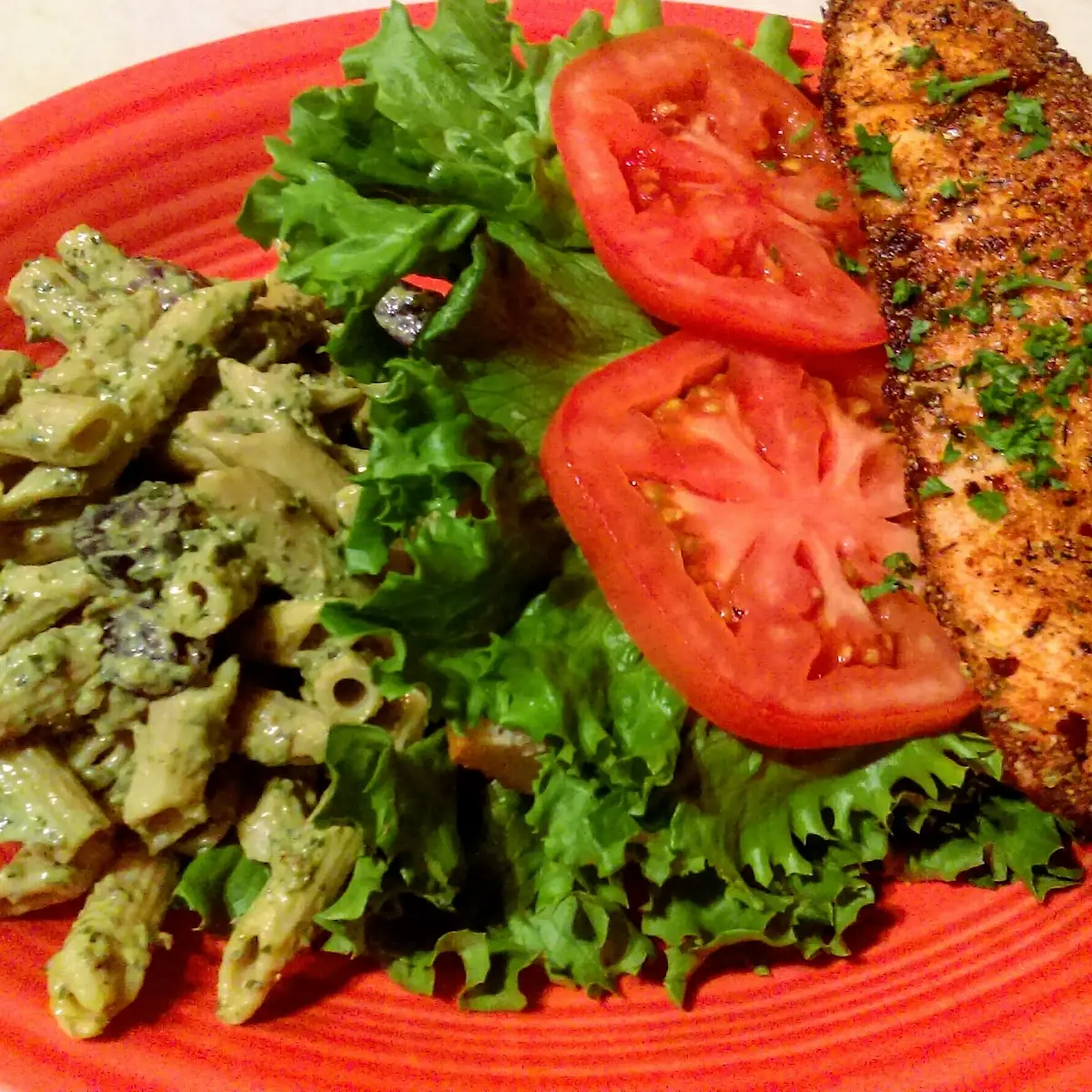 Blackened Salmon Filet Sandwich