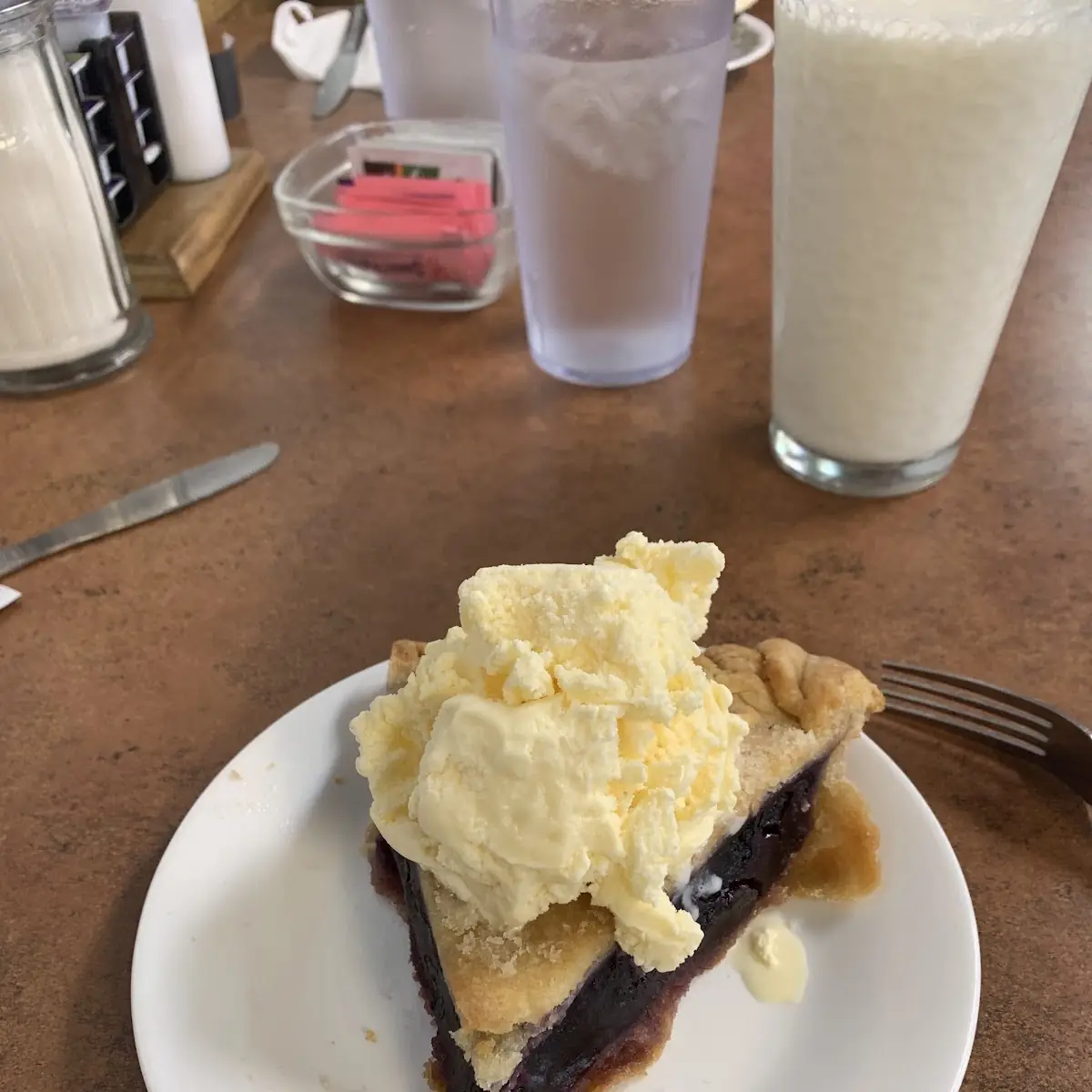 Scoop of Vanilla Ice Cream
