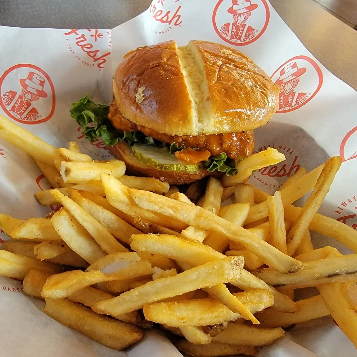 Buffalo Chicken Sandwich Combo