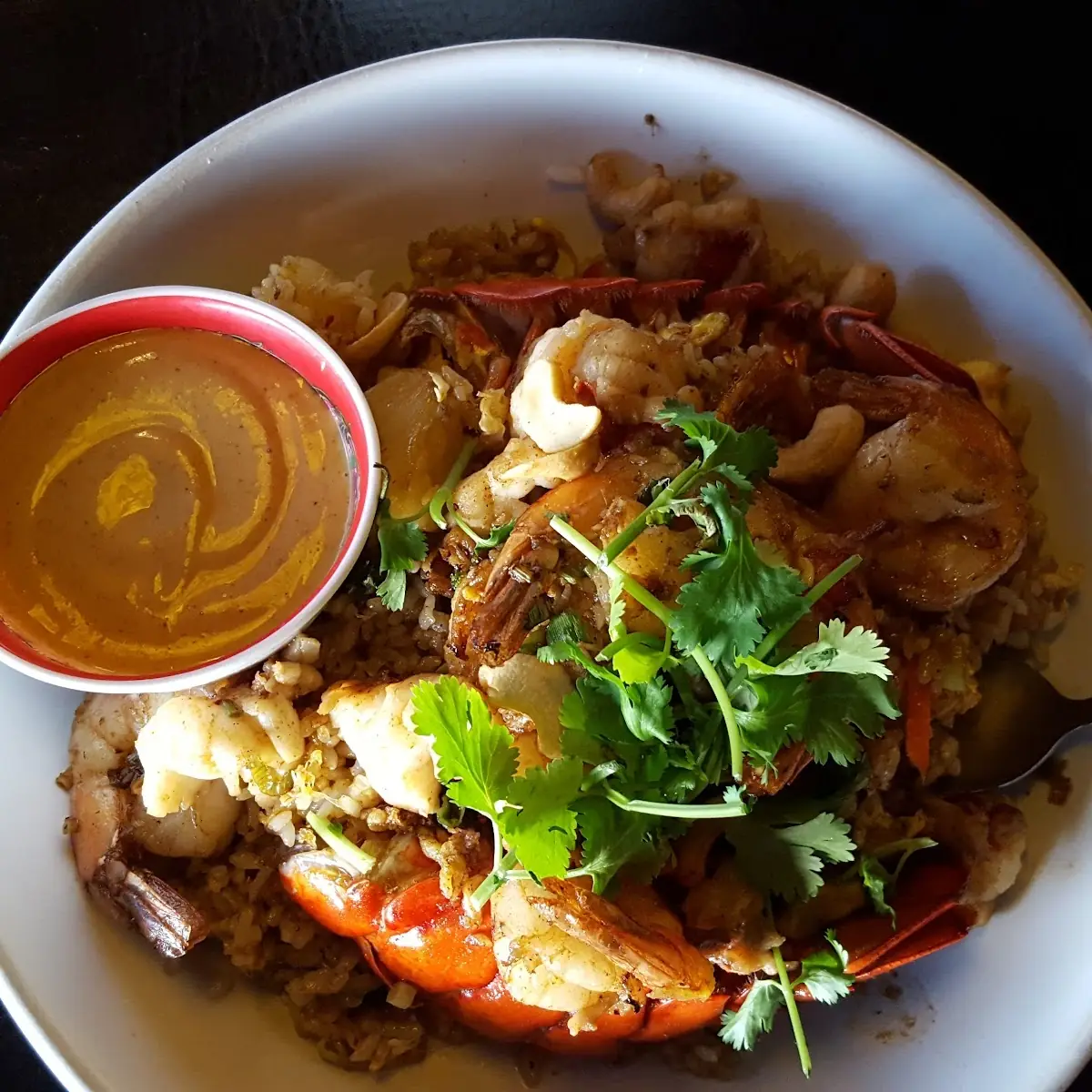 Lobster and Shrimp Fried Rice