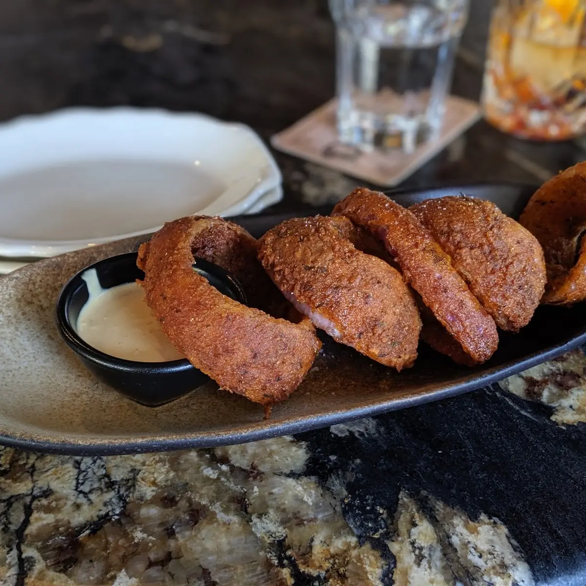 Masa Crusted Onion Rings