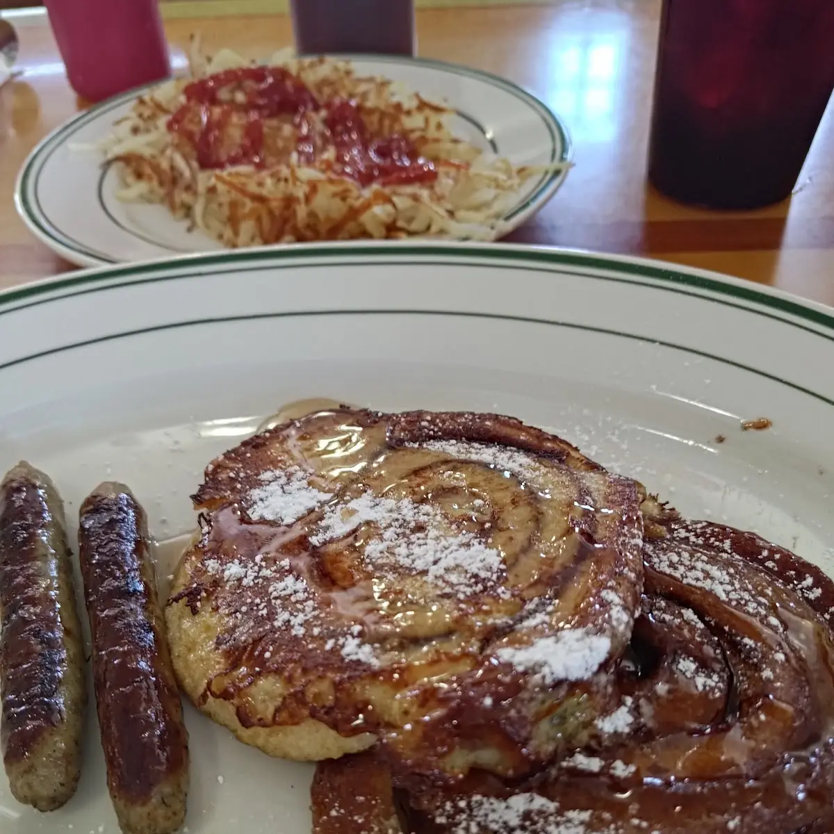 Pancakes Bacon Hash Browns