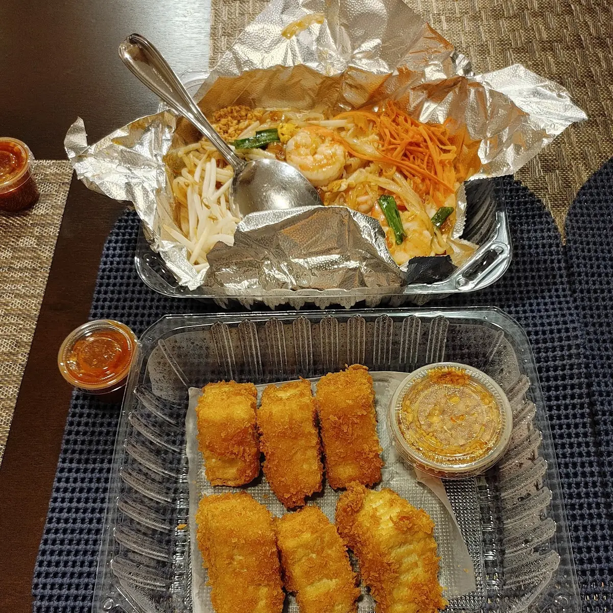 Take-Home Fried Tofu and Pad Thai