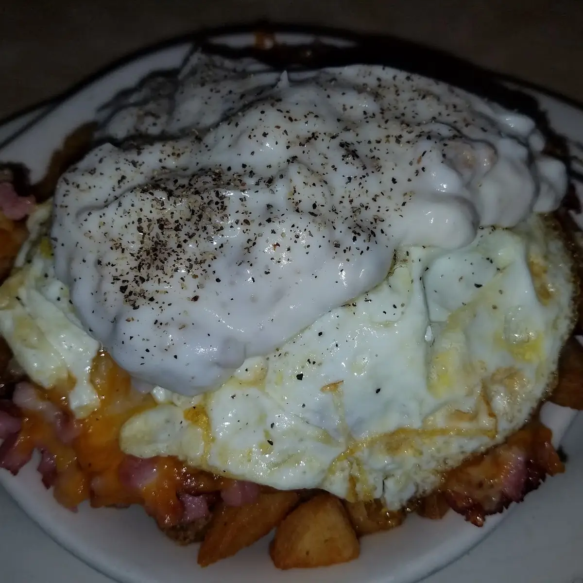 Corned Beef Hash & Eggs