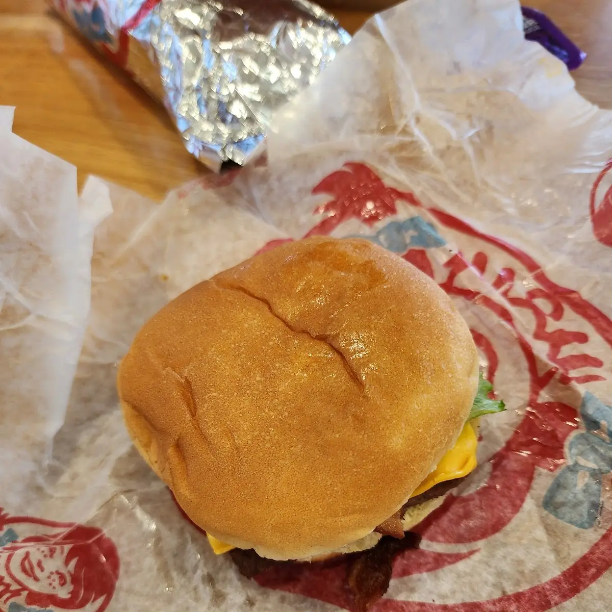 Jr Bacon Cheeseburger