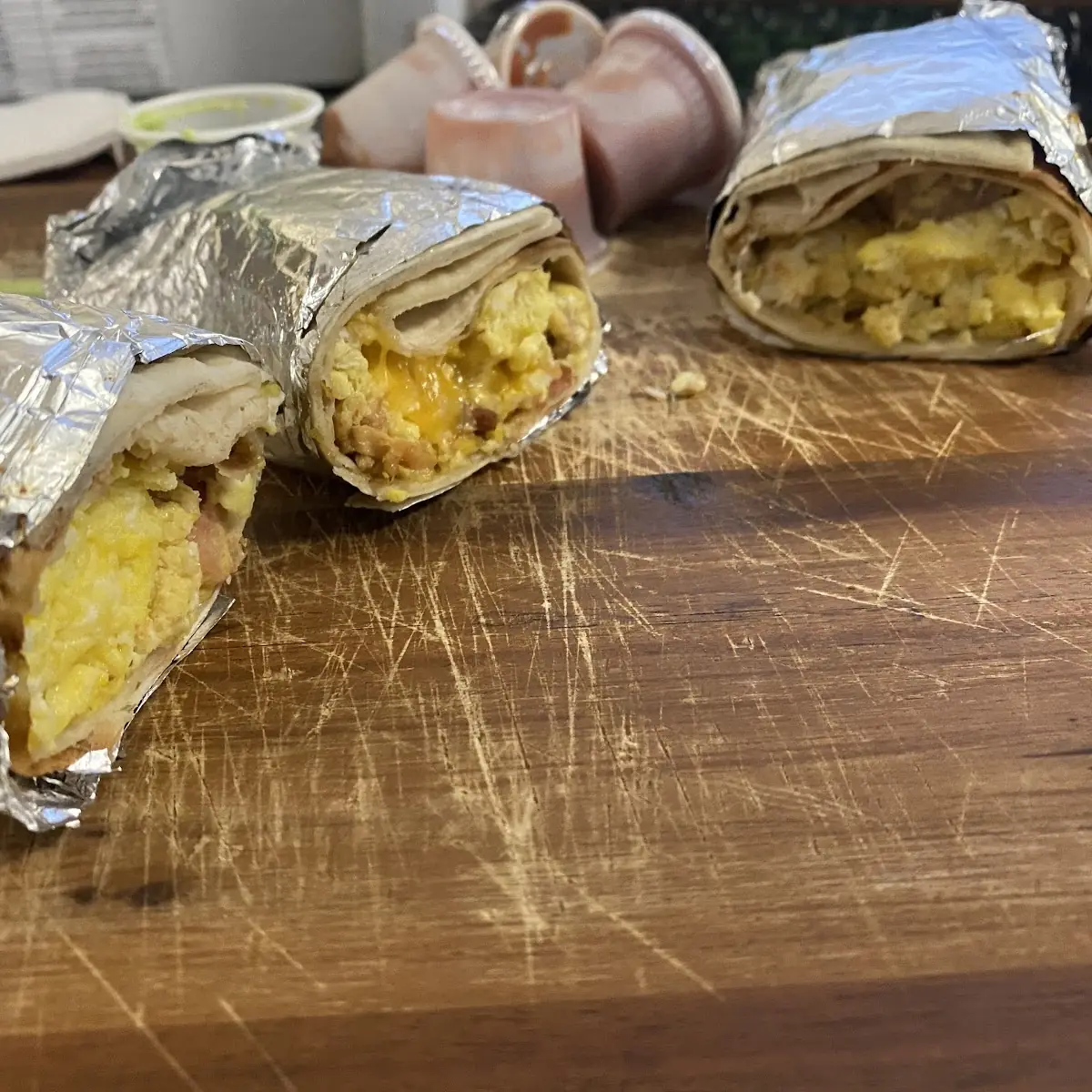 Breakfast Burrito Montes Style