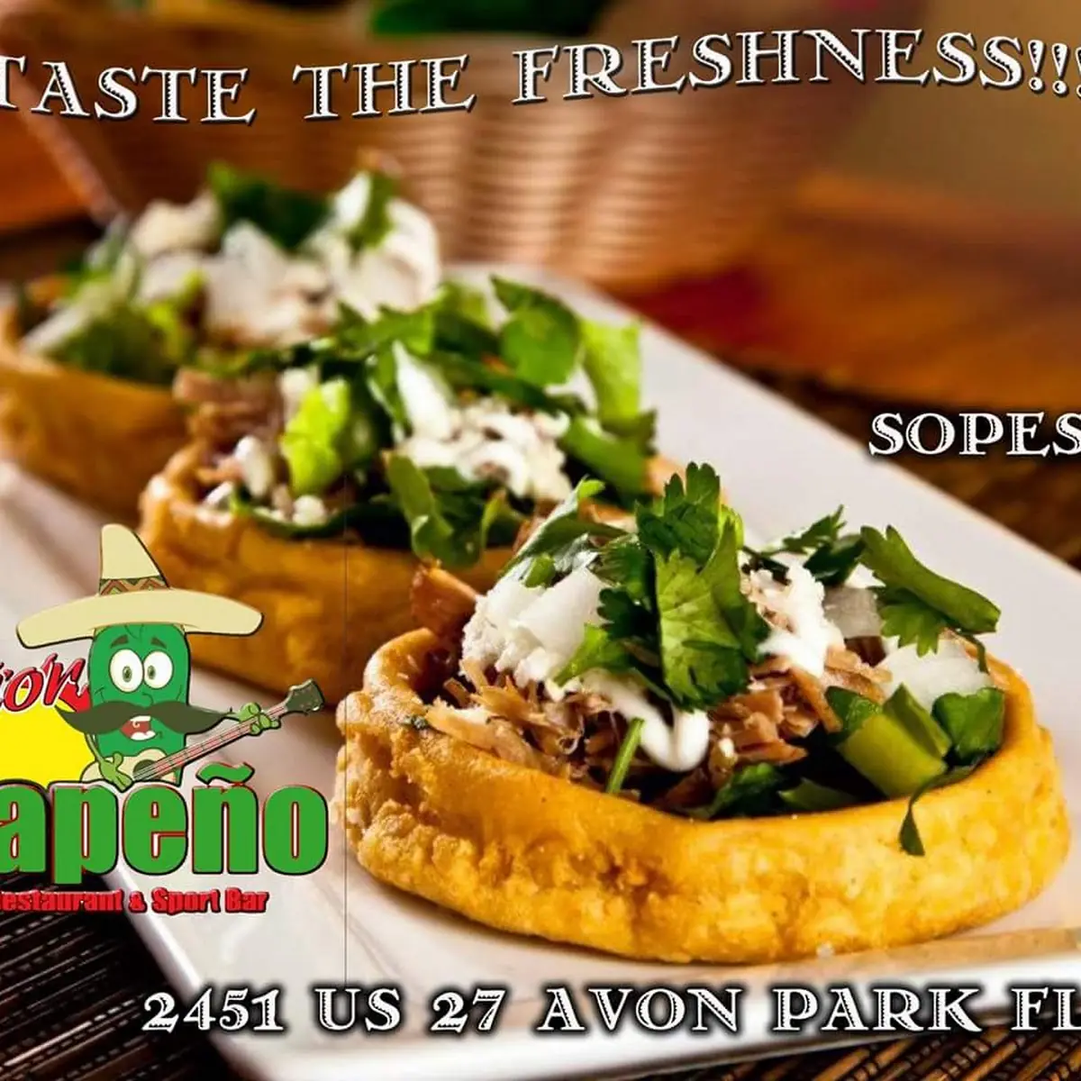 Sopes Plate