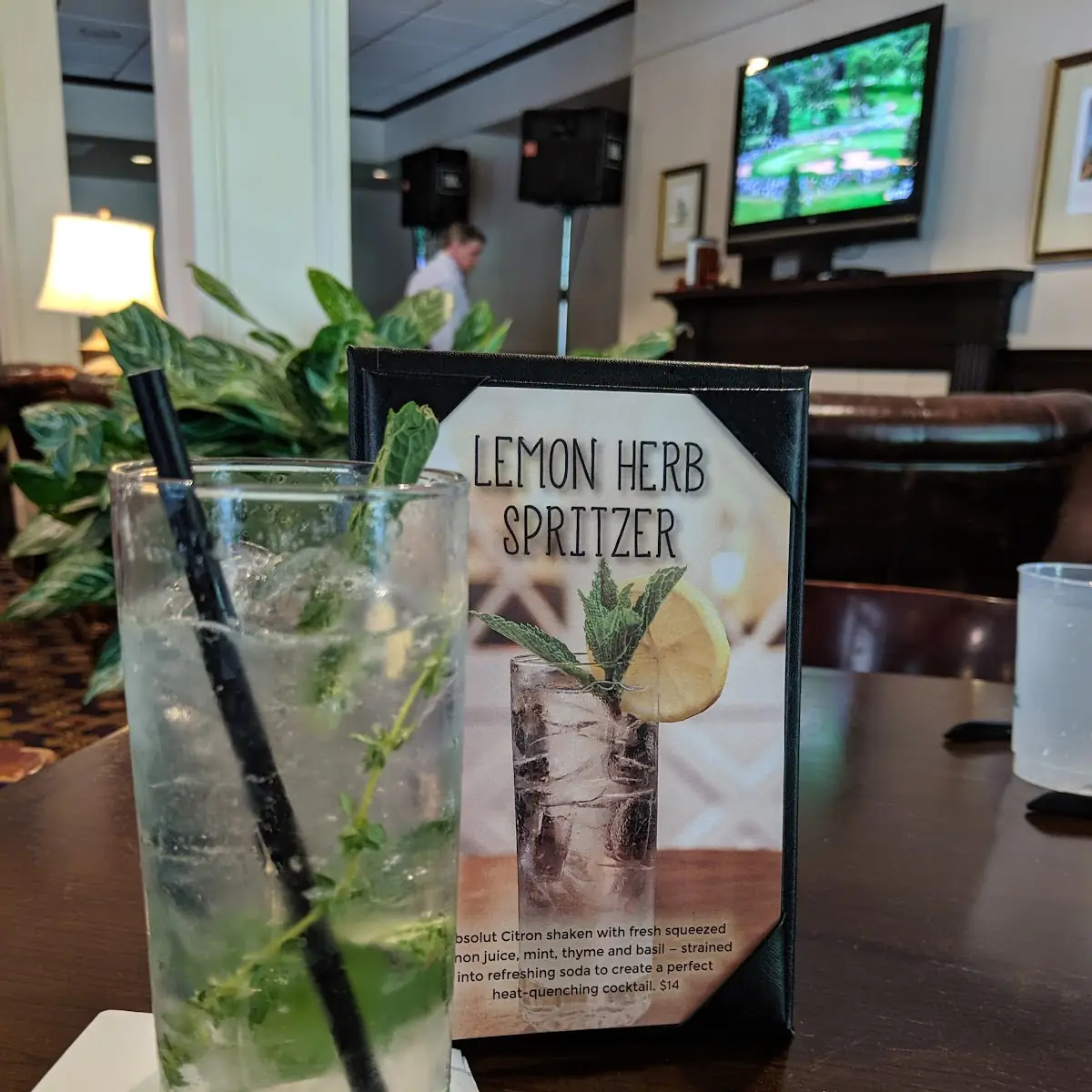Lemon Herb Spritzer