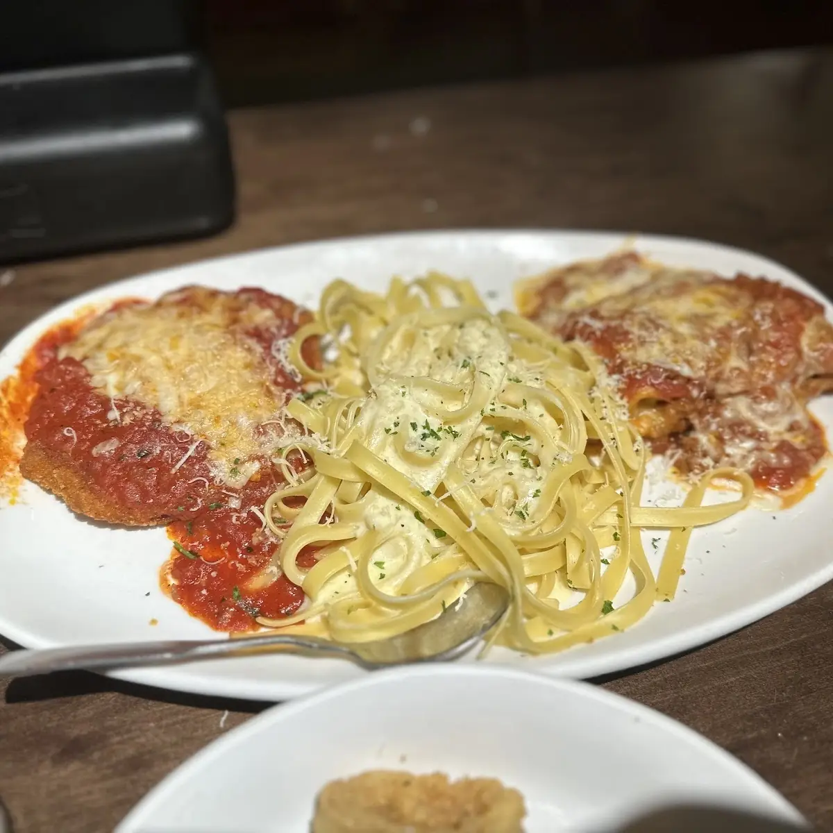 Lasagna and Steamed Broccoli