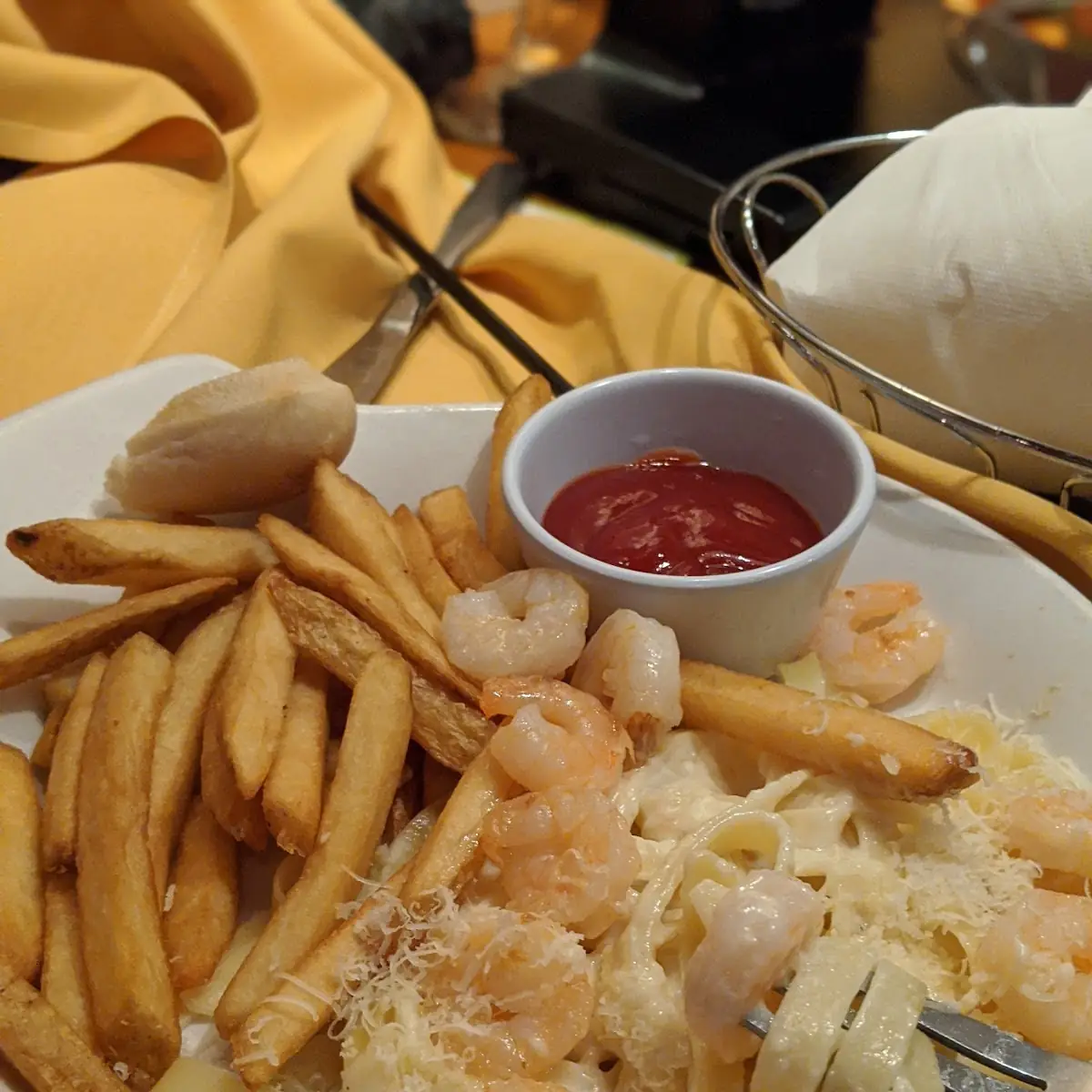 Shrimp Alfredo