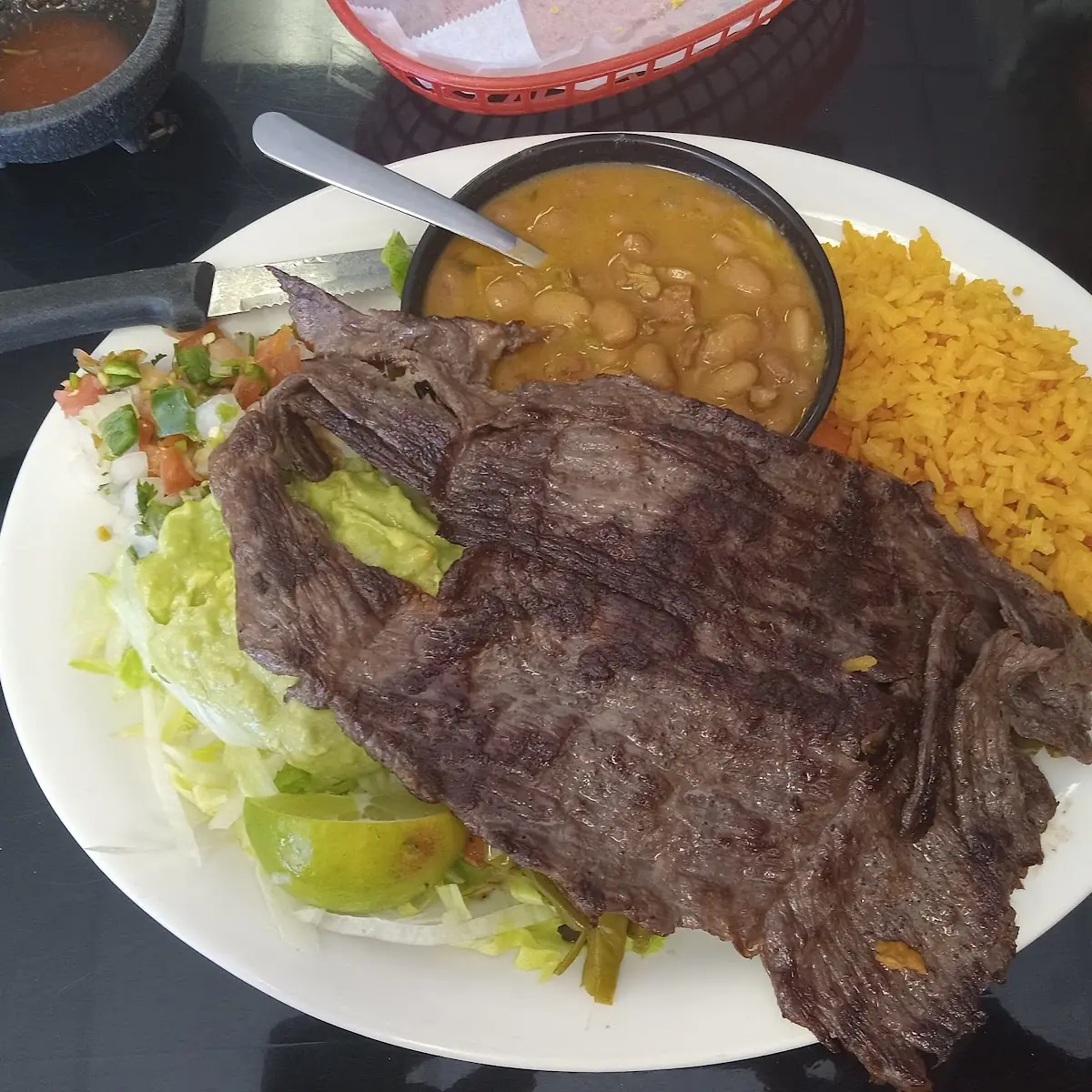Carne Asada Plate