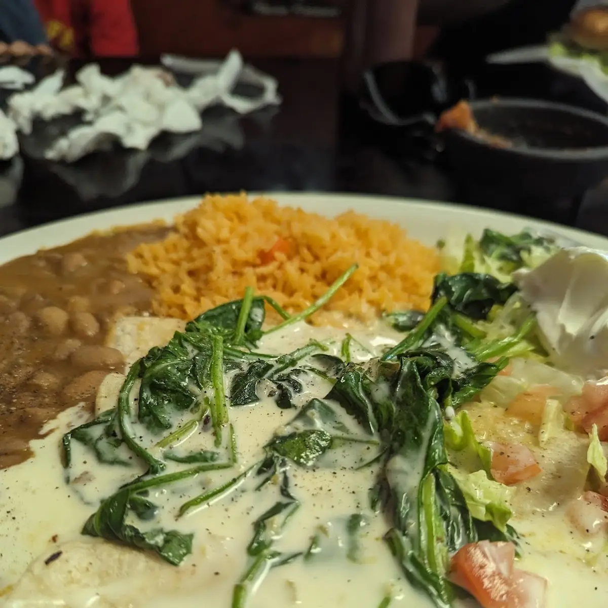 Sour Cream Enchiladas