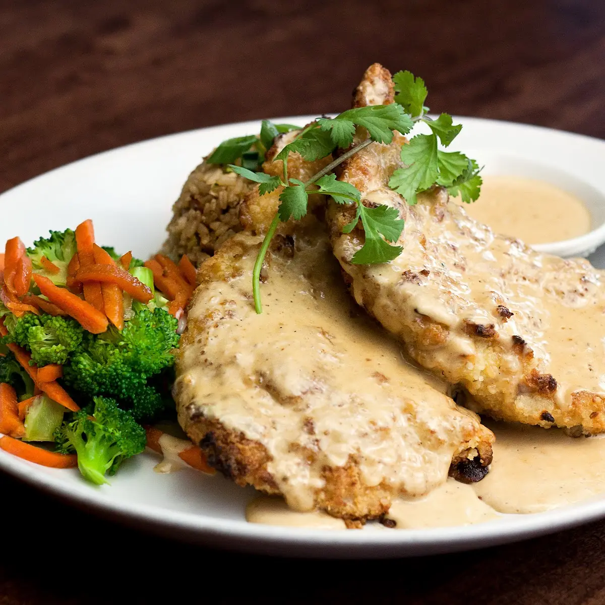 Macadamia Nut Crusted Chicken