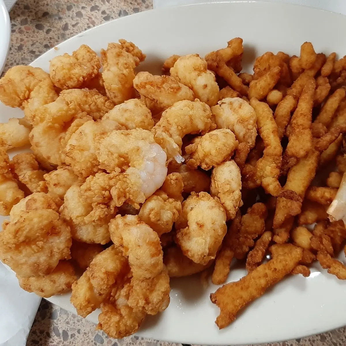 Fried Shrimp & French Fries