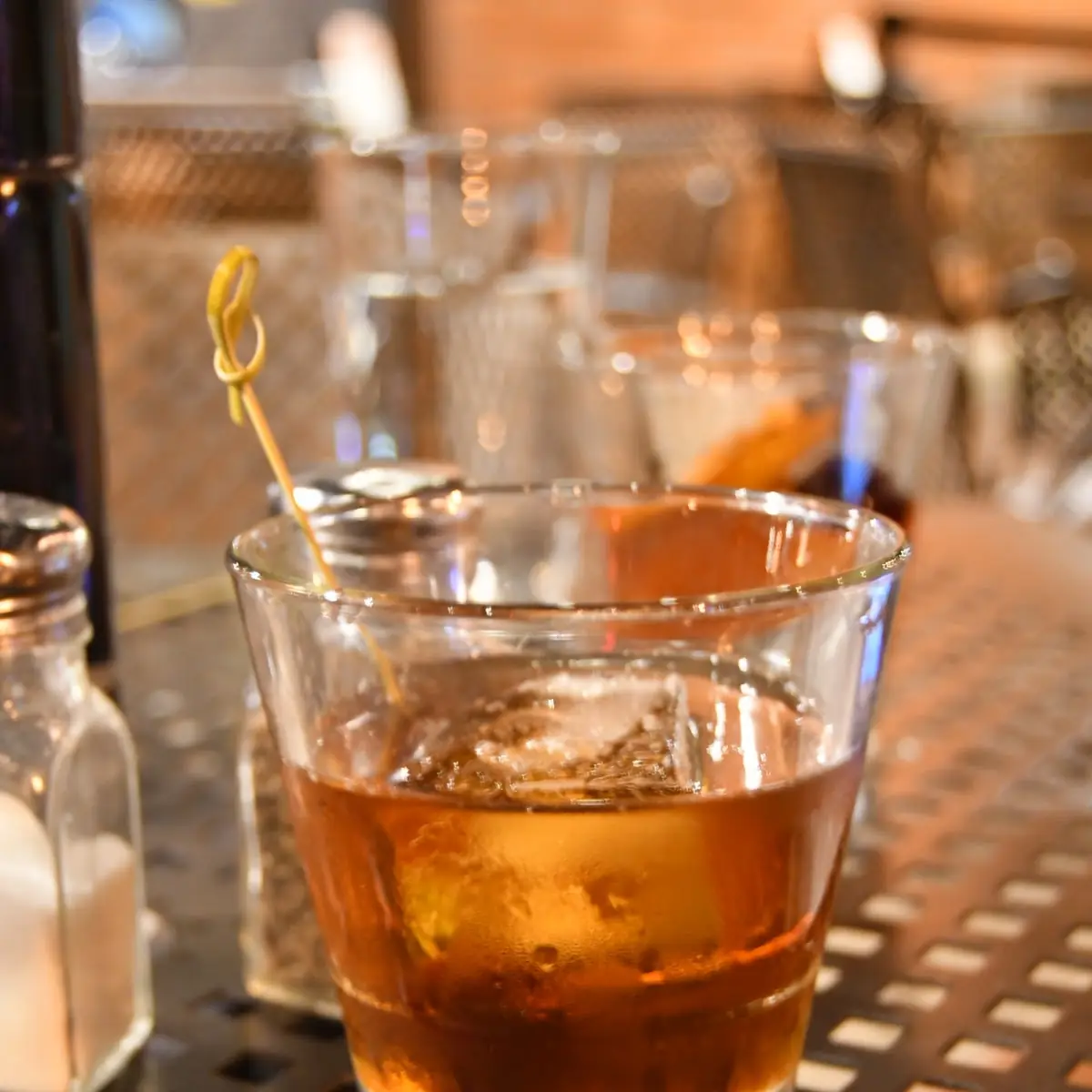 Burnt Orange Old Fashioned