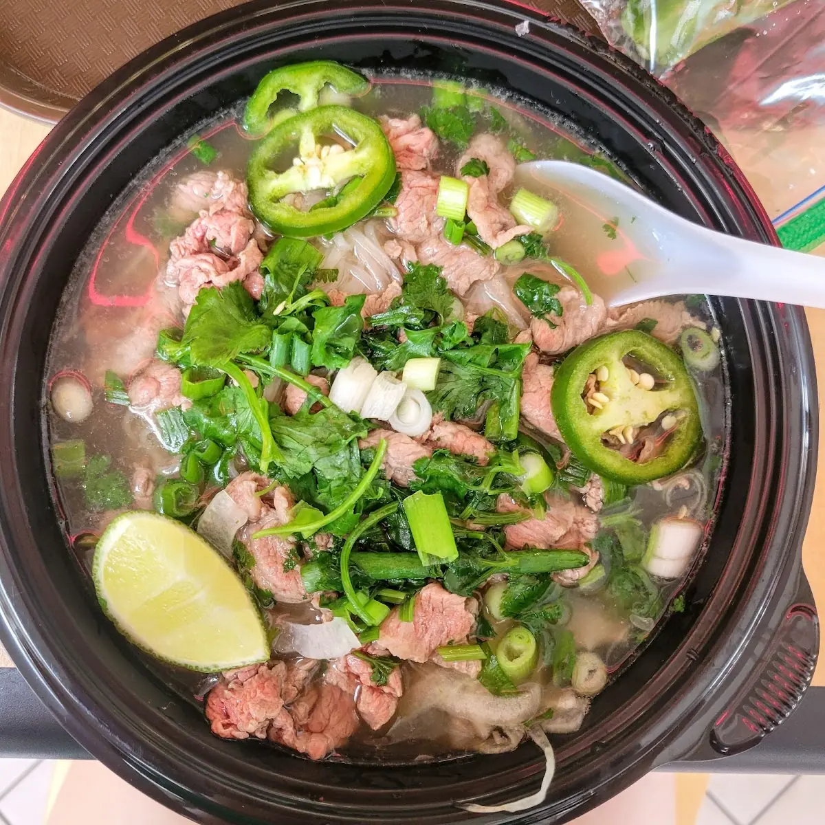 Pho 2 Thin Sliced Rare Beef