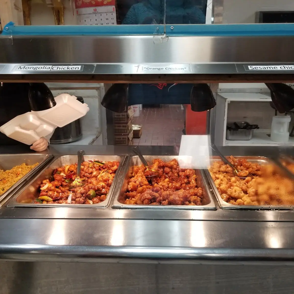 Hot Food Line Up