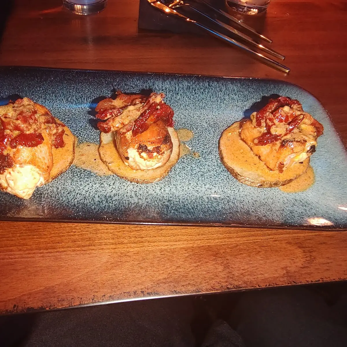 Lobster Cream Stuffed Salmon Fillet