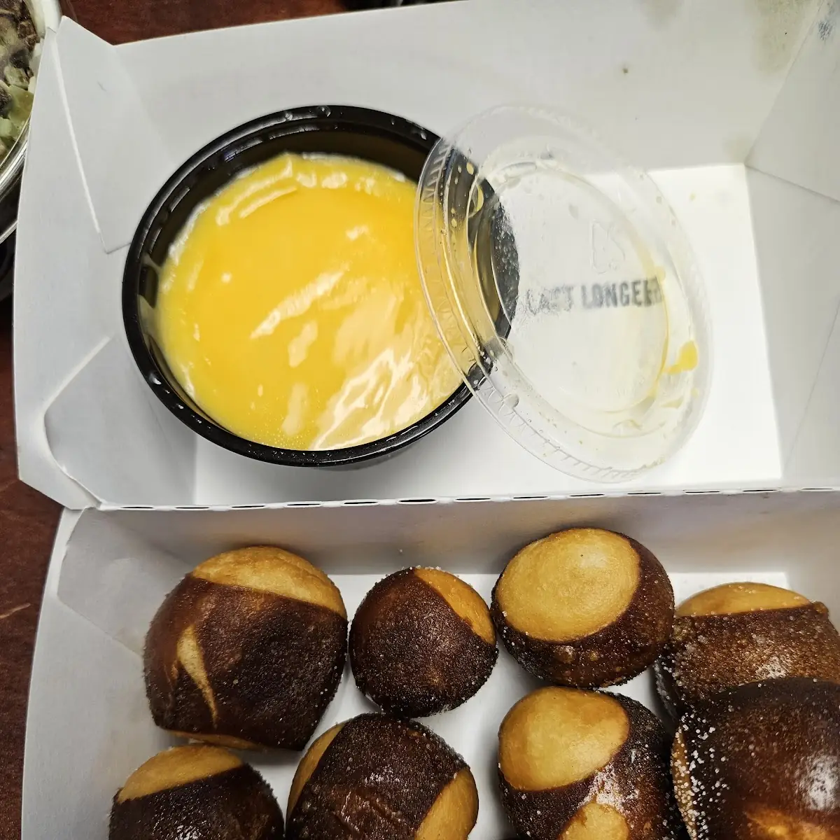 Pretzel Poppers with Beer Cheese Sauce