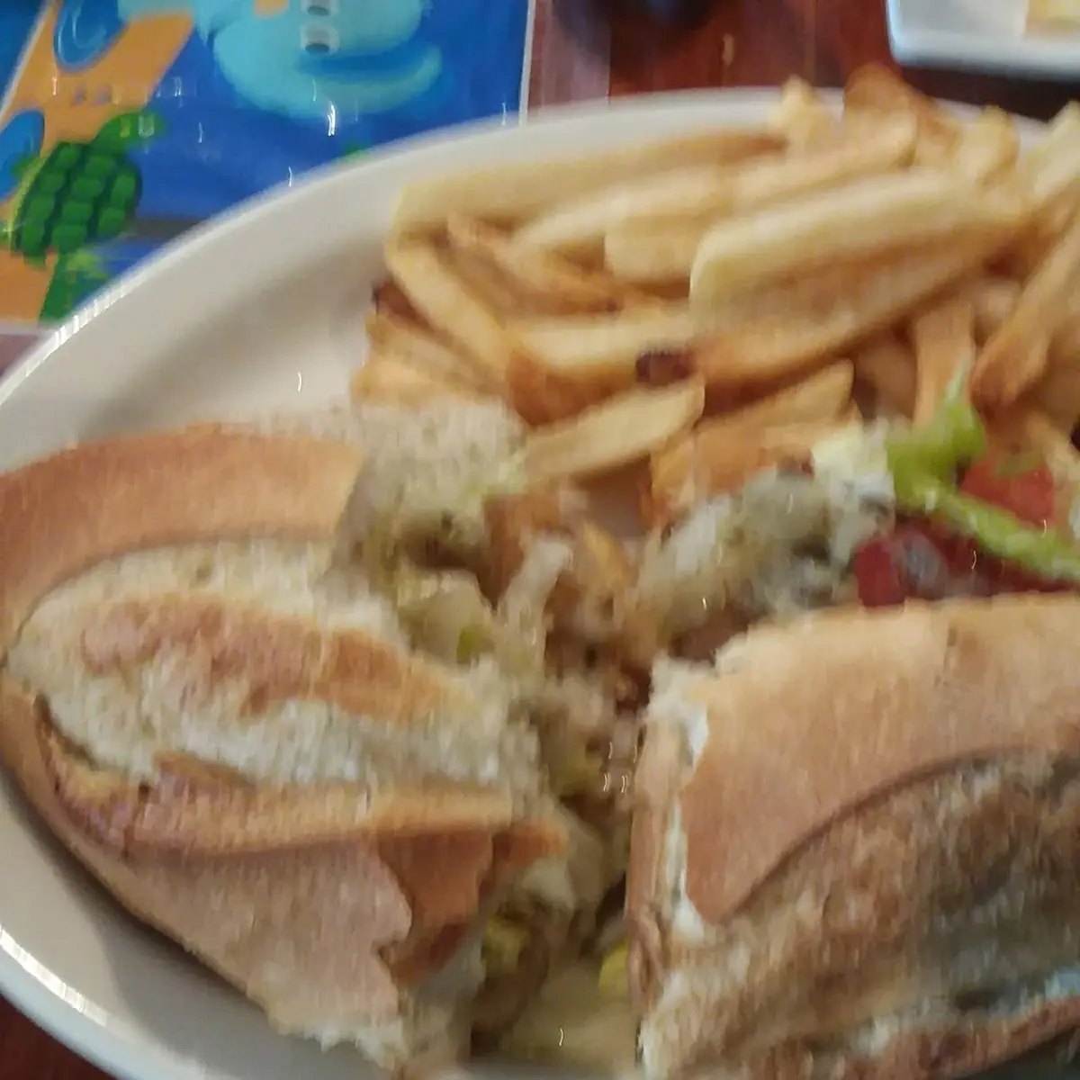 Fried Flounder Sandwich