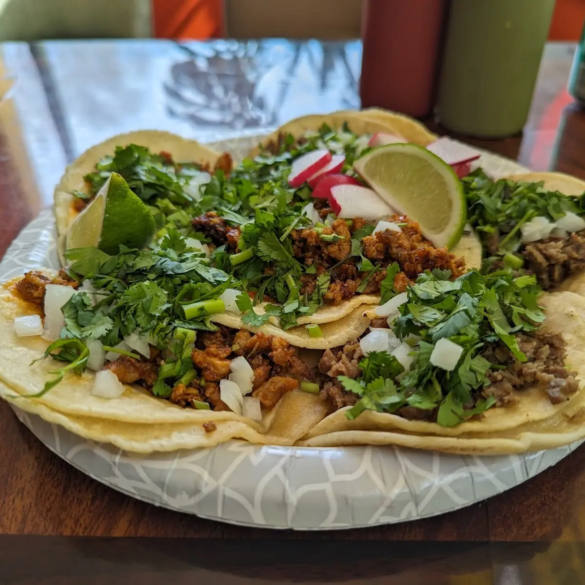 Assorted Tacos with Fresh Toppings