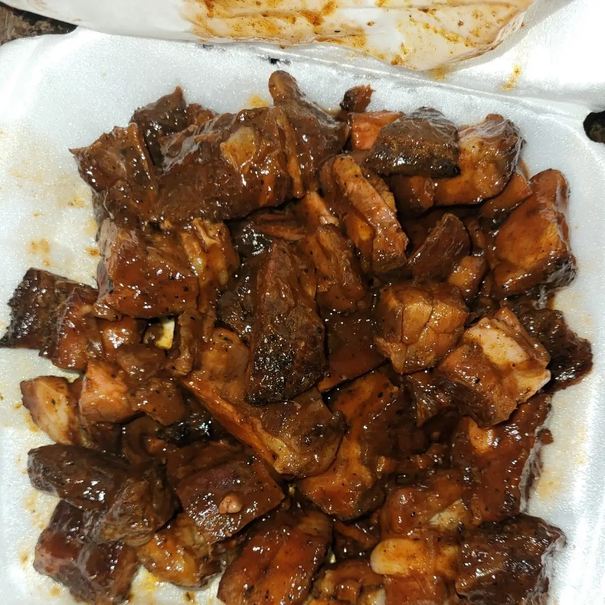 BBQ Rib Tips qt Can Feed 3