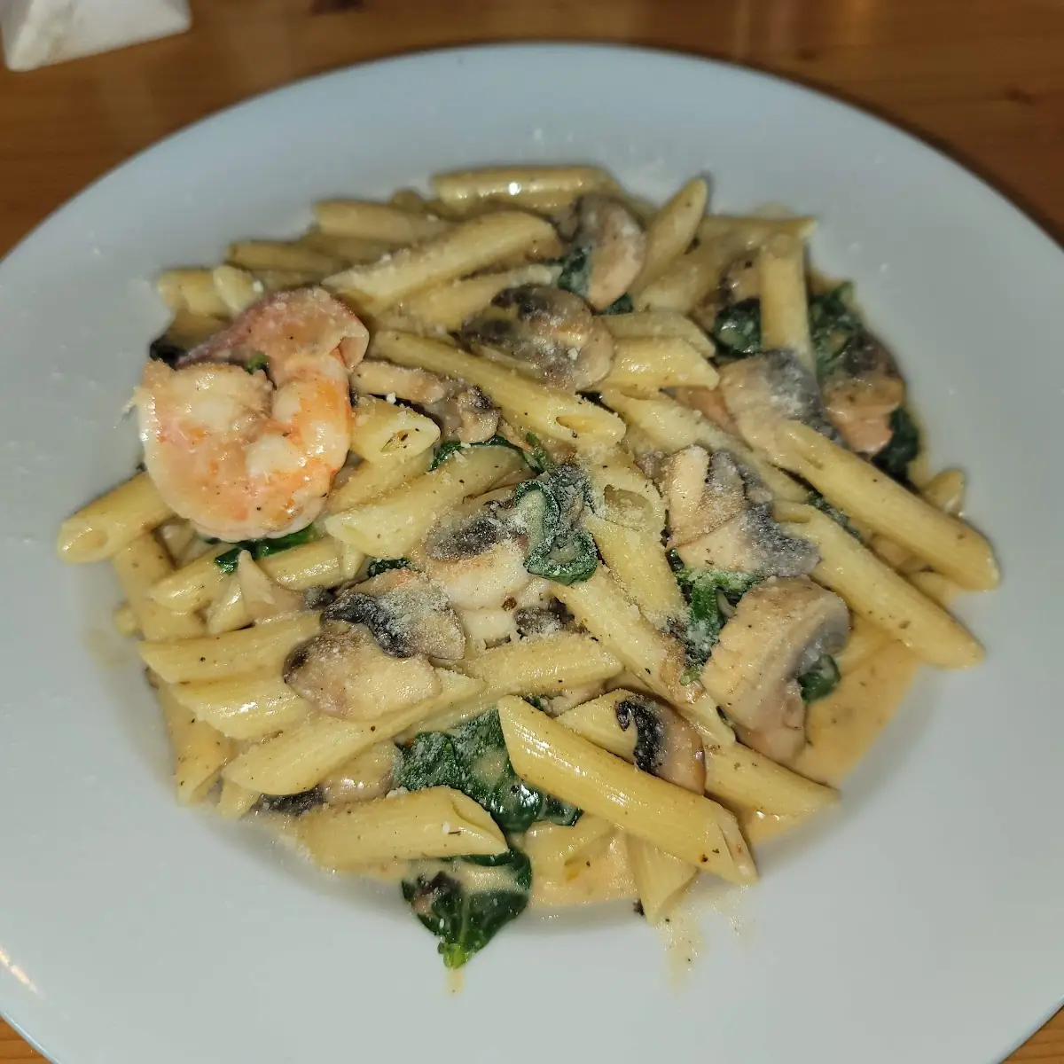 Creole Shrimp with Spinach