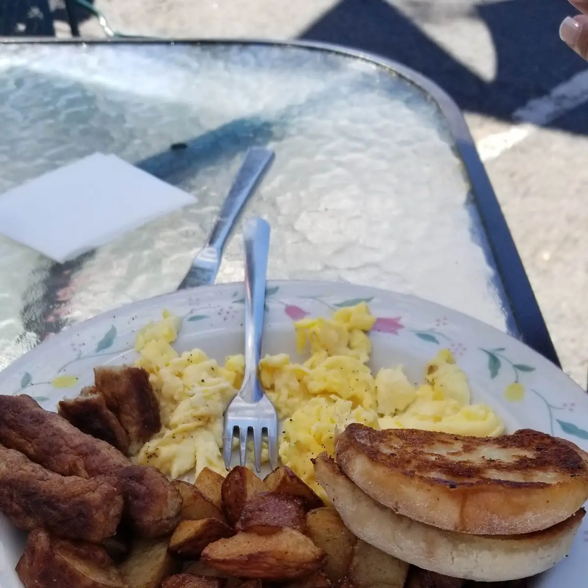 Scrambled Eggs Sausage Potatoes