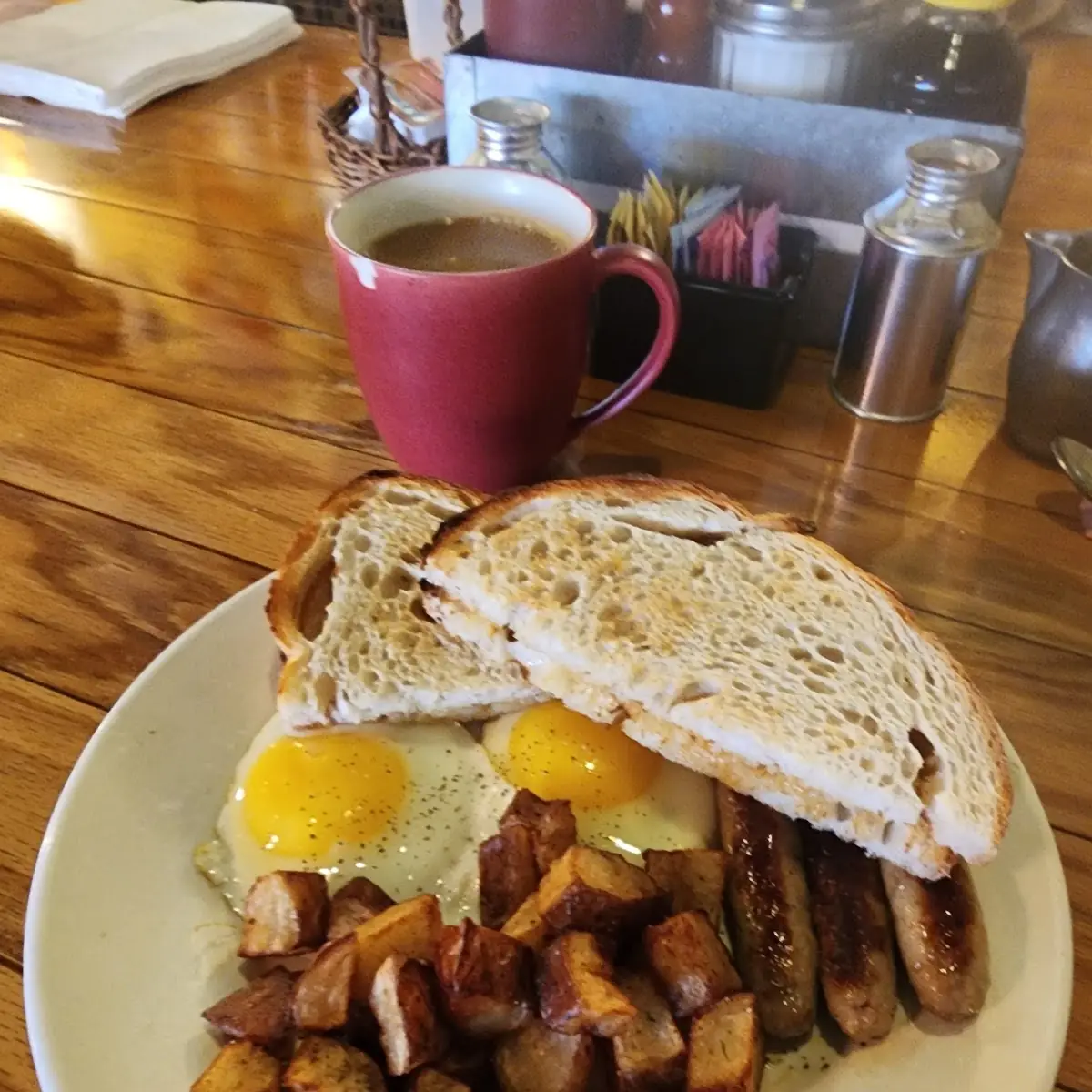 The Holy Cow Breakfast Sandwich