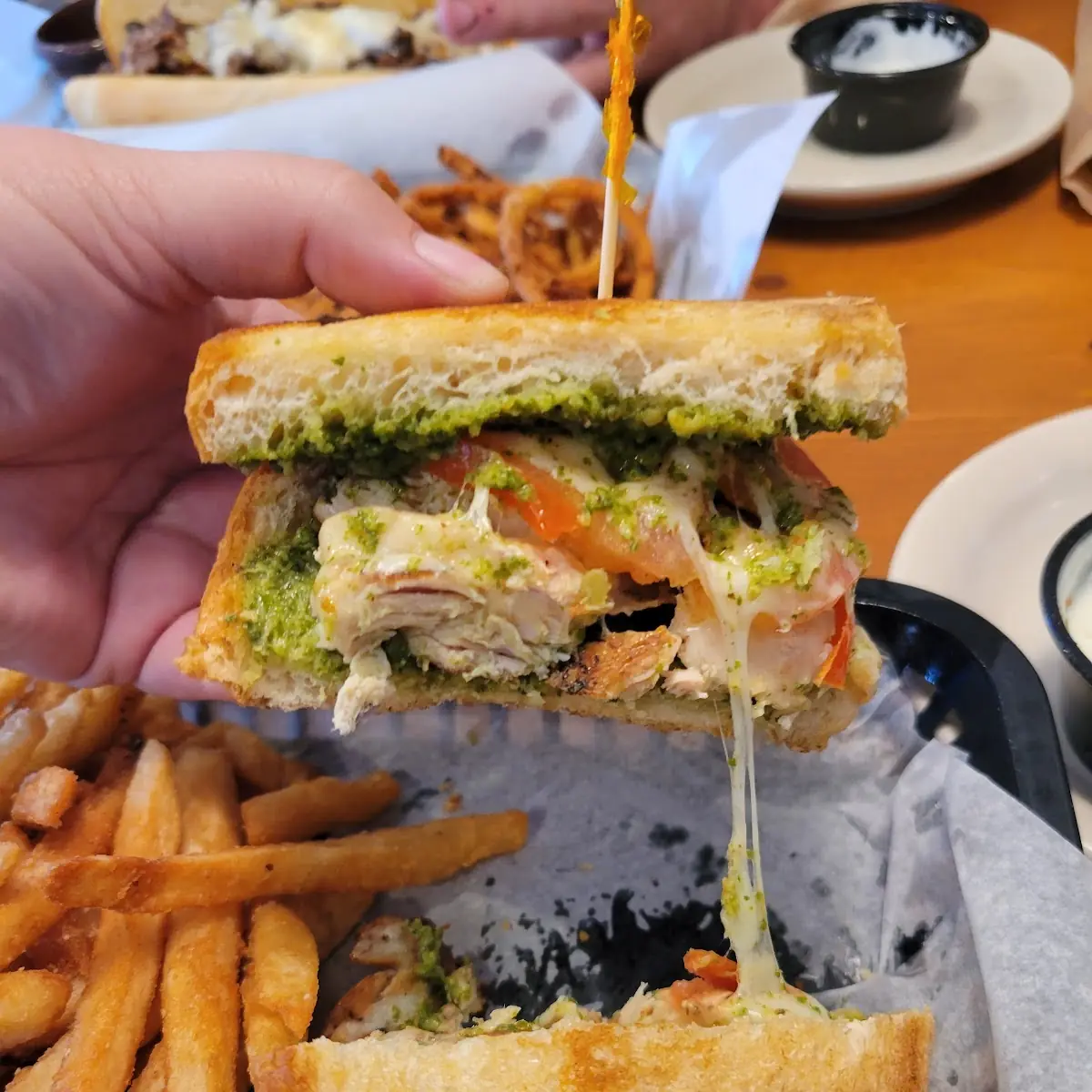 Chicken Pesto Sandwich