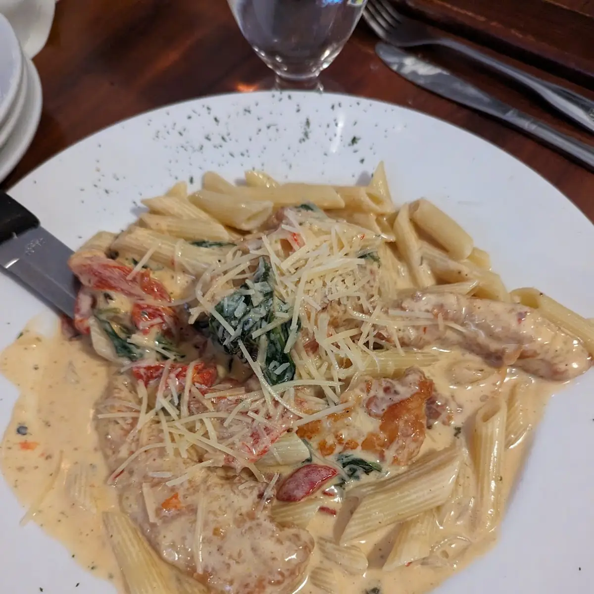 Brooke’S Chipotle Chicken Alfredo
