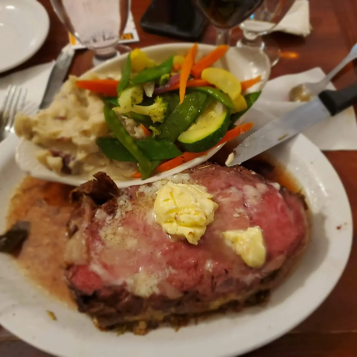 Open Faced Tavern Sirloin