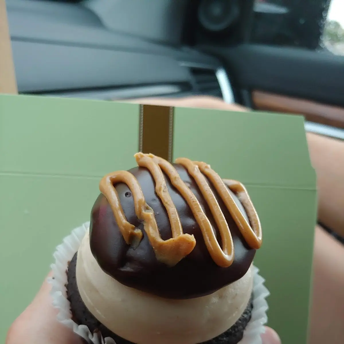 Chocolate Caramel Cupcake