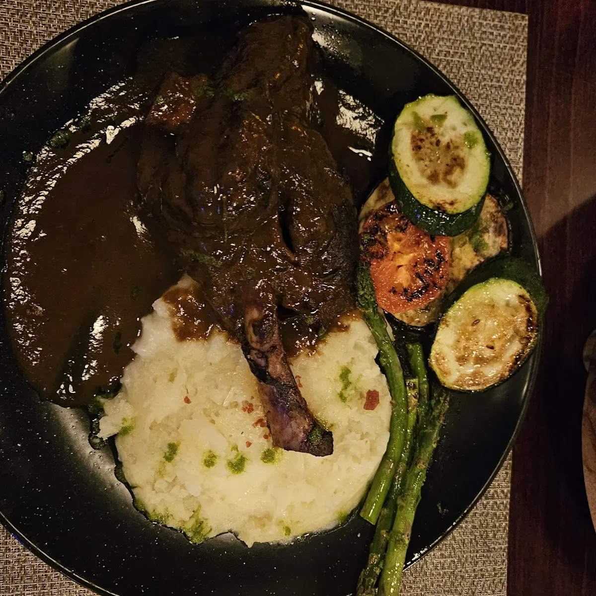 Lamb Shank in Red Wine