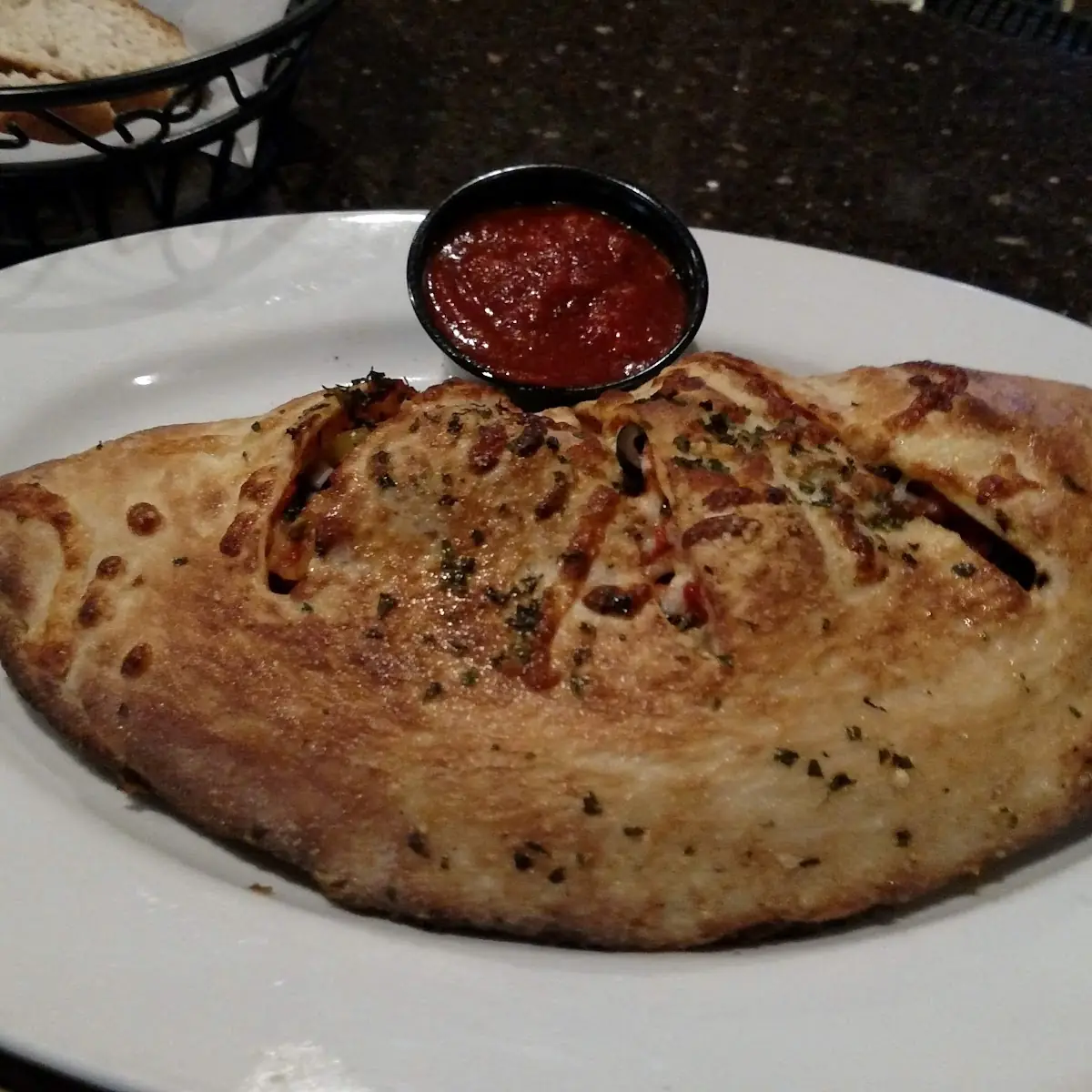 Four Meat Calzone
