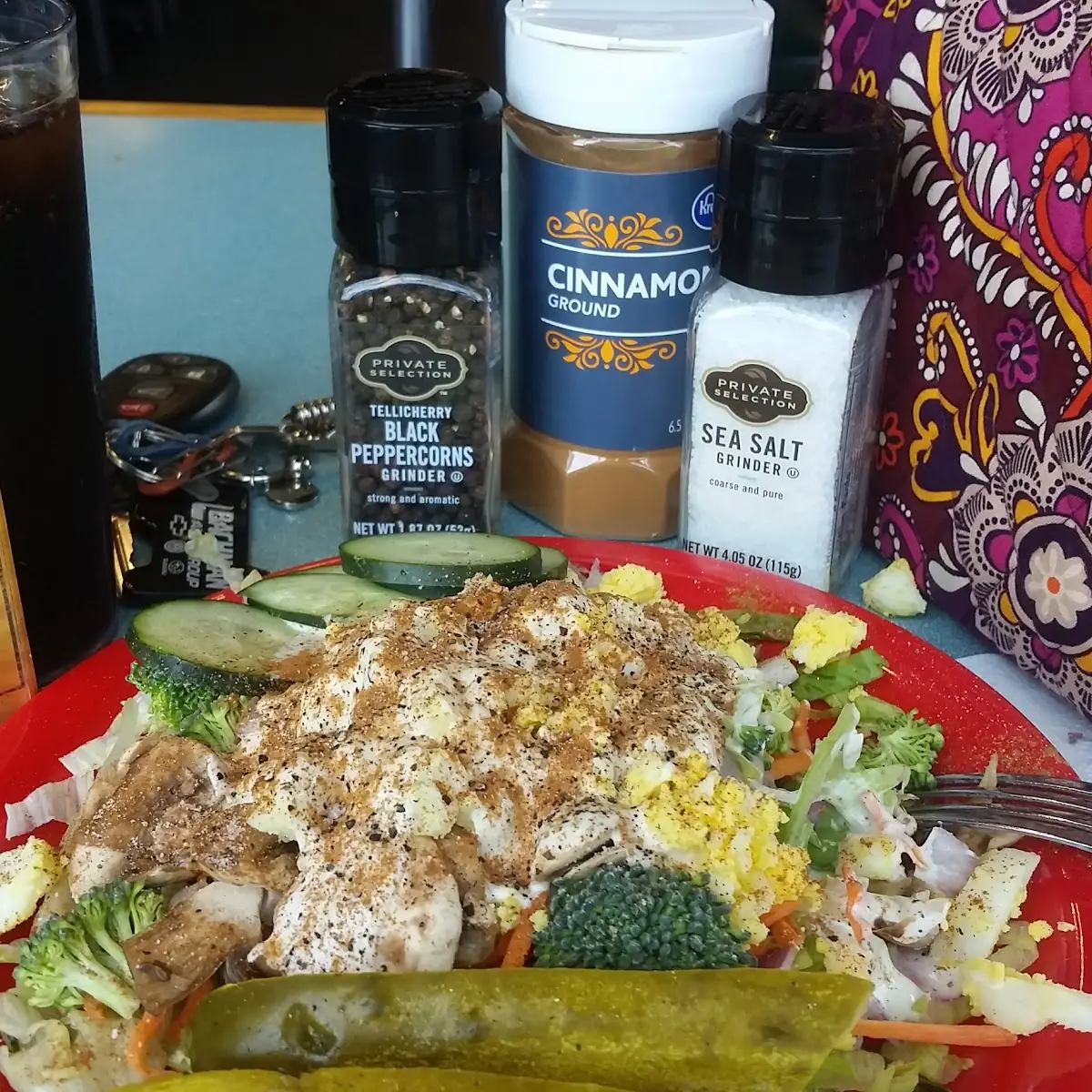 Salad w Ranch Dressing