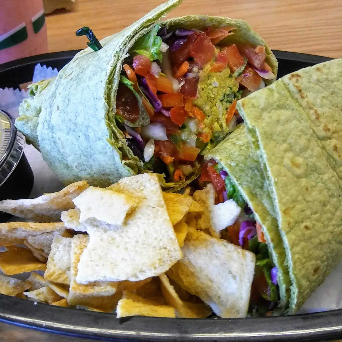 The Curried Chicken Wrap