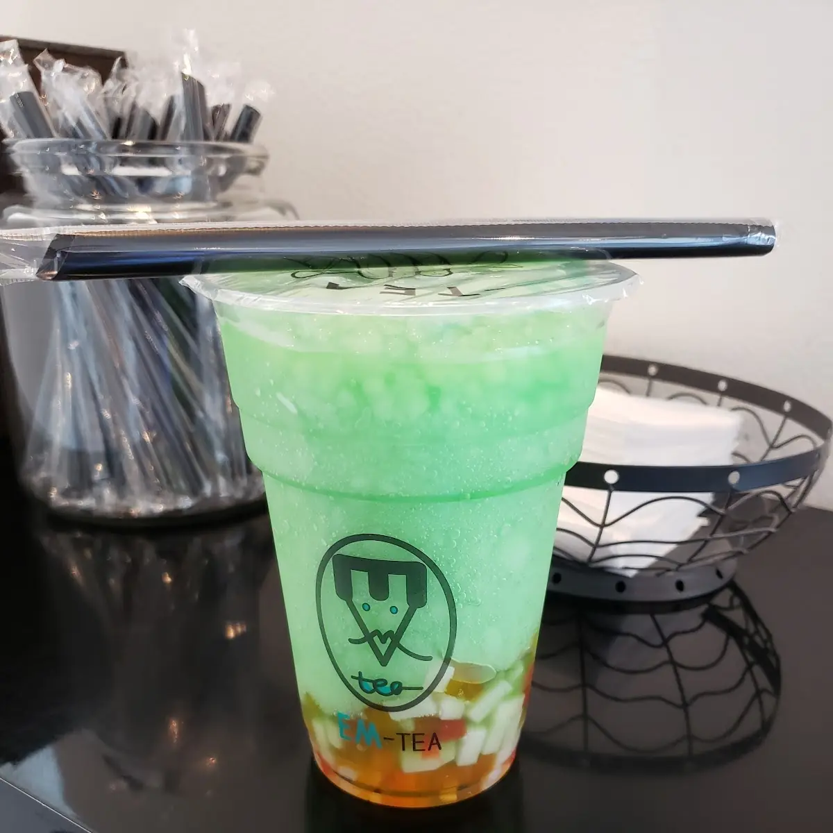 Green Apple Jelly Cheese Foam