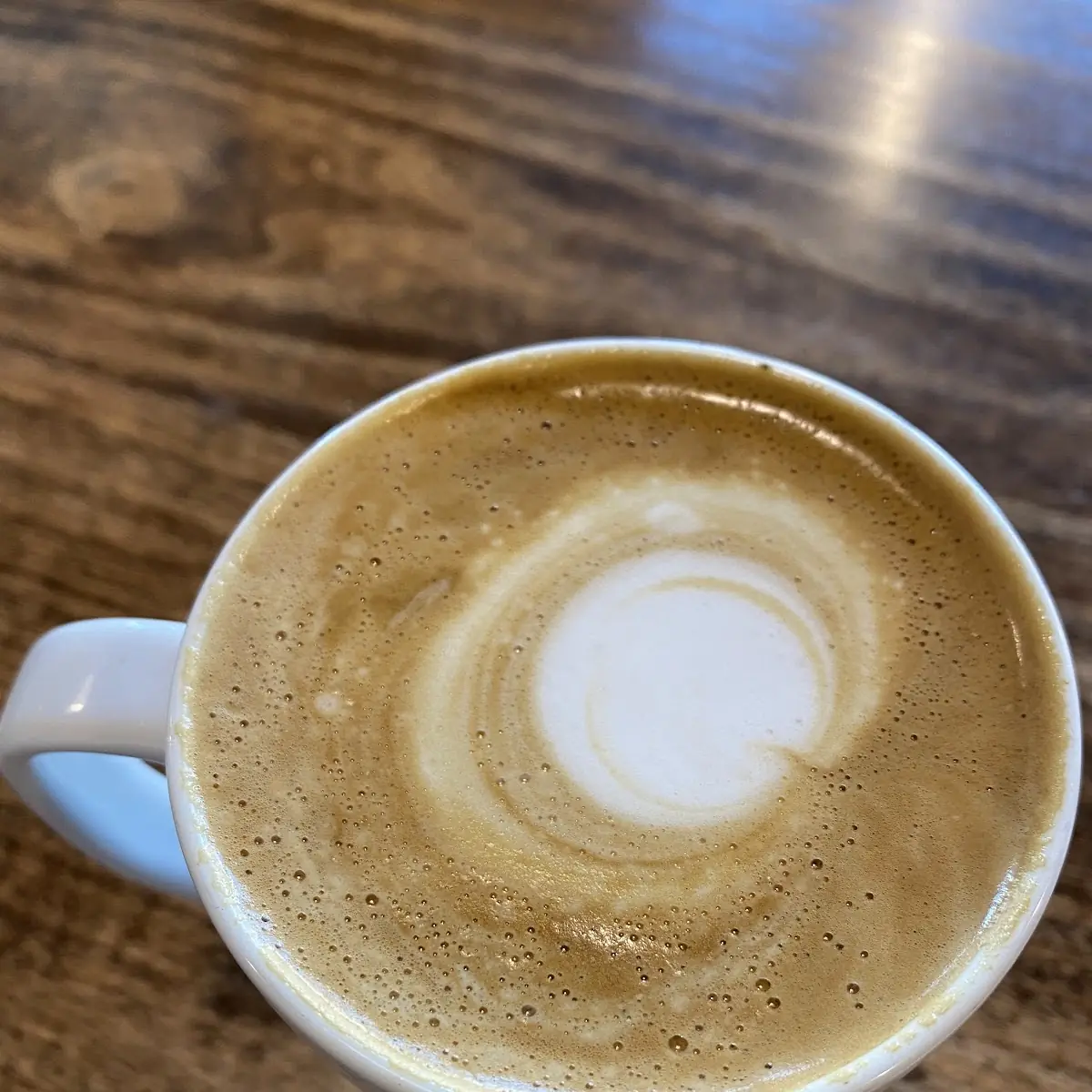 Flat White with Almond Milk