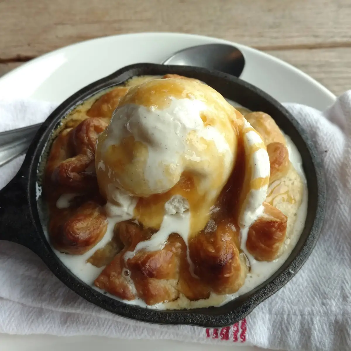 Caramel Apple & Walnut Crostata